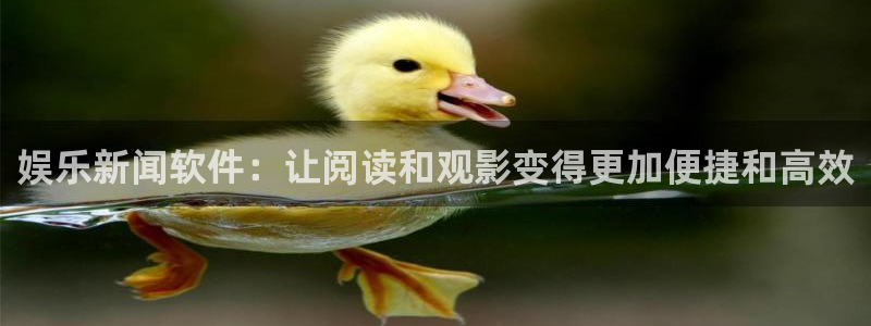 娱乐新闻软件：让阅读和观影变得更加便捷和高效